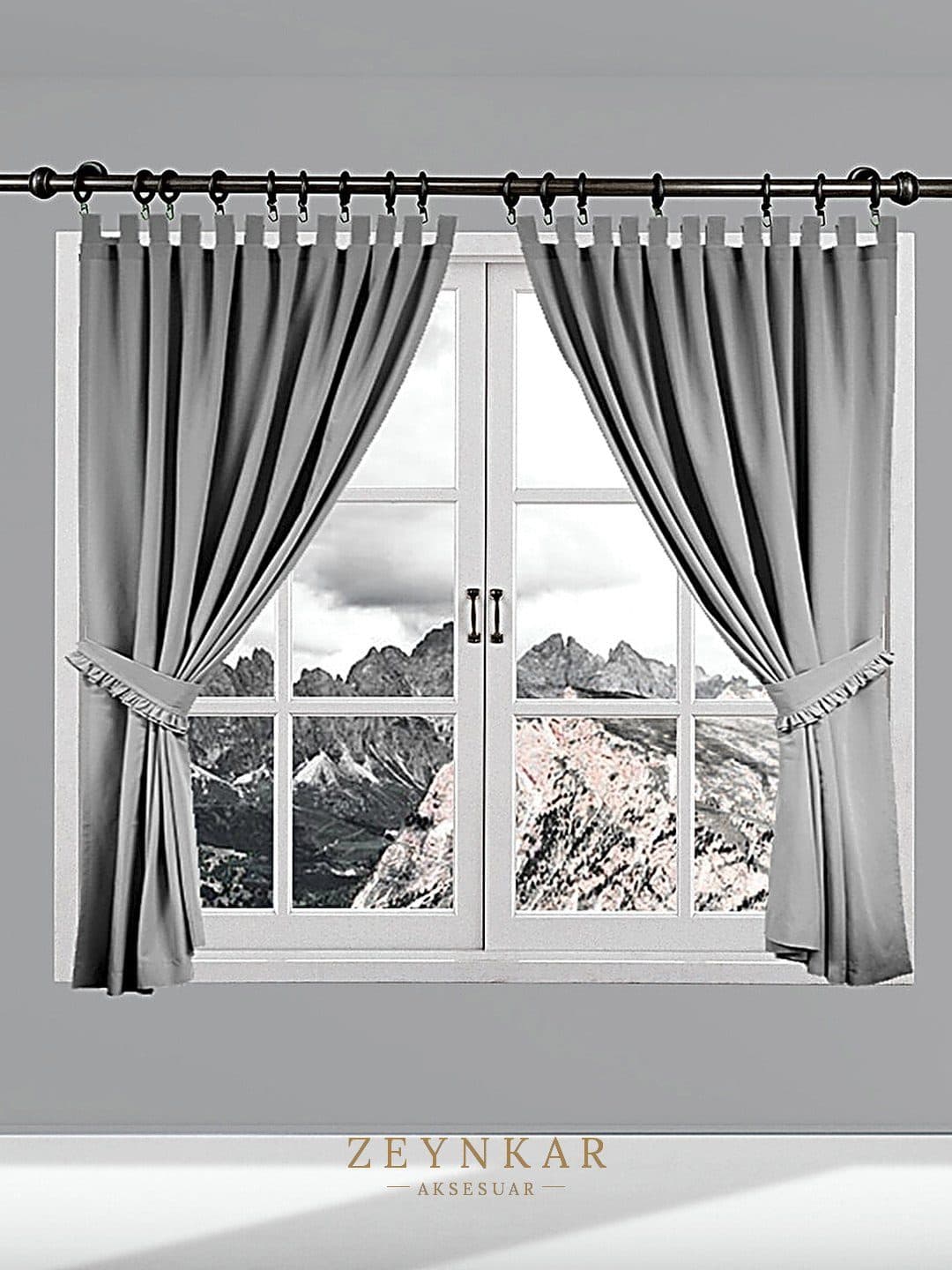 Linadora Rustik Trend 28 mm 120 cm Siyah - 28 mm