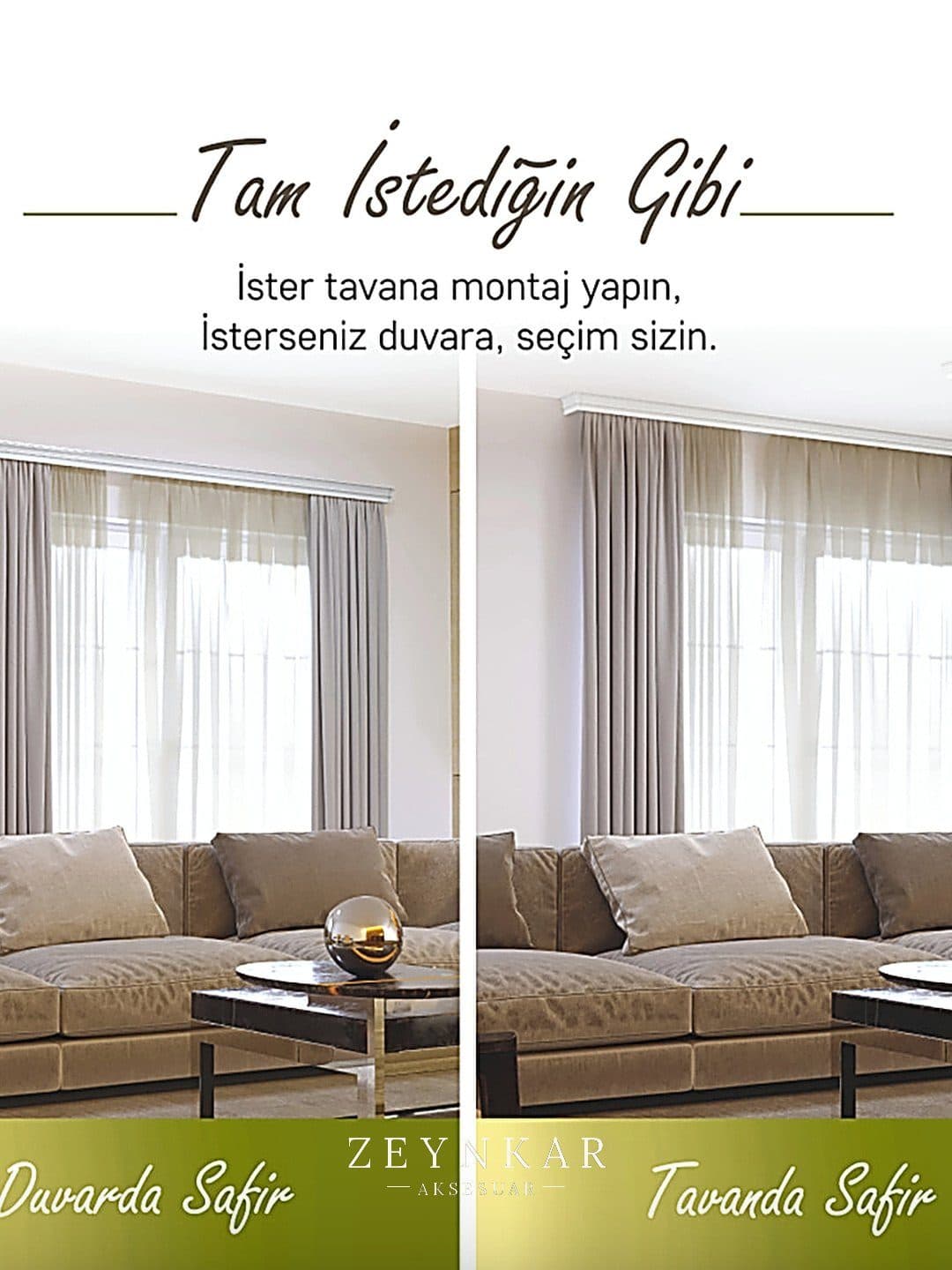 Slimflex Deco Bella 2'li Ray Beyaz