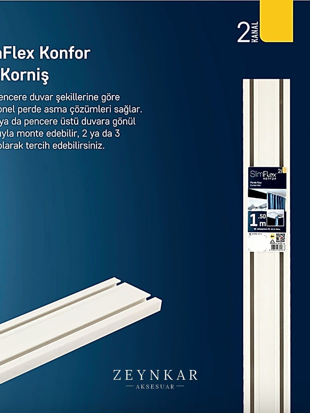 Slimflex Klasik Sx 2'li PVC Ray