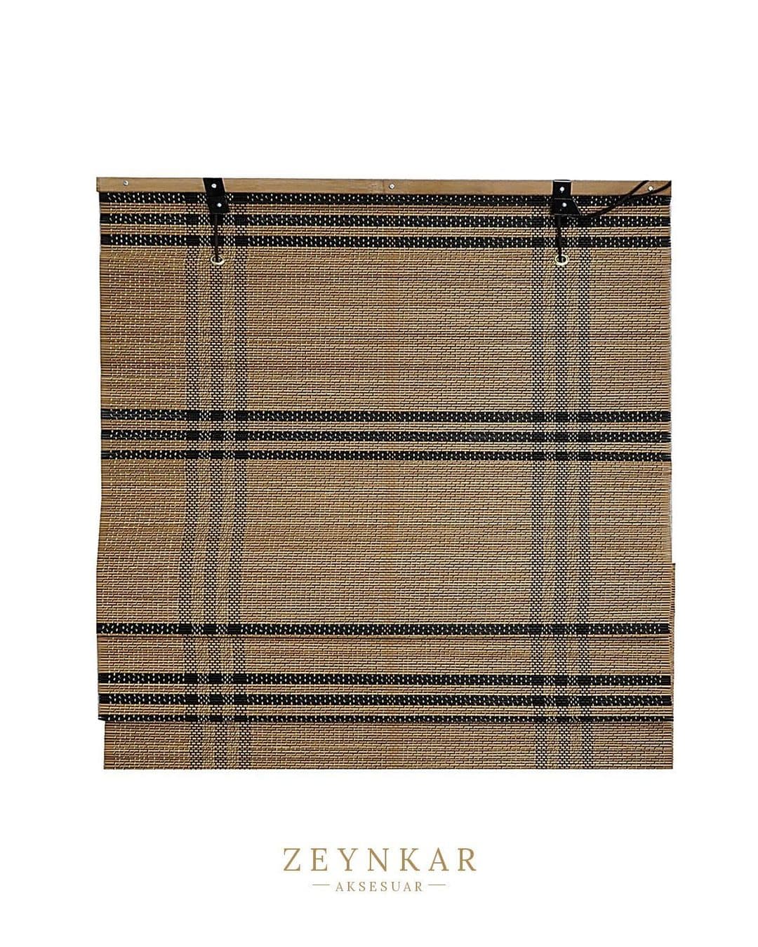 Linadora Katlamalı Bambu Stor Echose 60x180 cm - 60x180 cm
