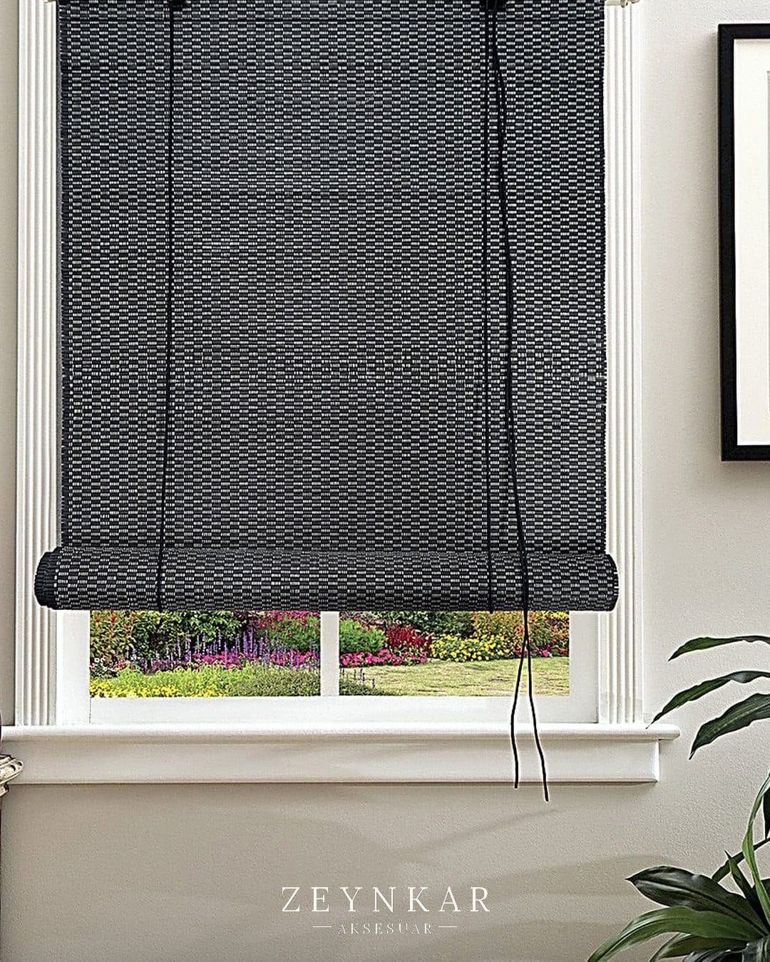 Linadora Bambu Stor Anthra 60x180 cm - 60x180 cm
