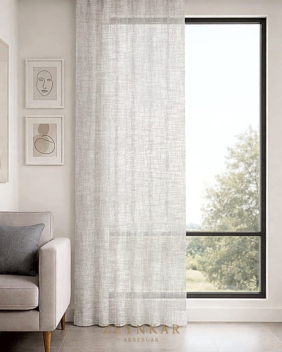 Premier Home Capella Tül Ekru - 300x270 cm