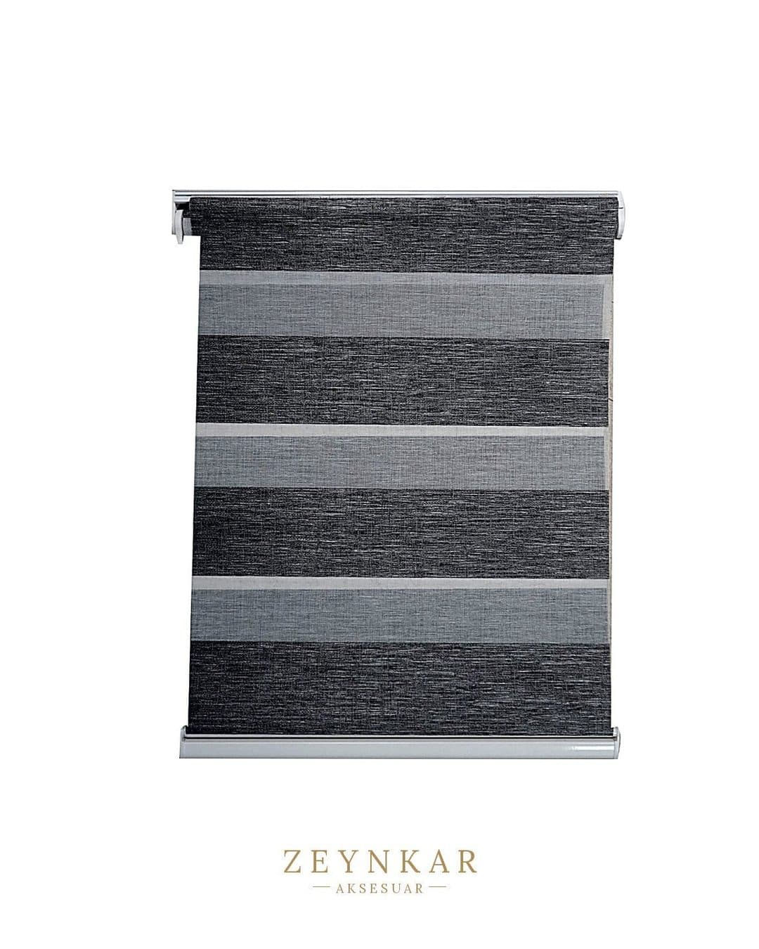 Linadora Zebra Stor Jakar Antrasit 70x200 cm - 70x200 cm