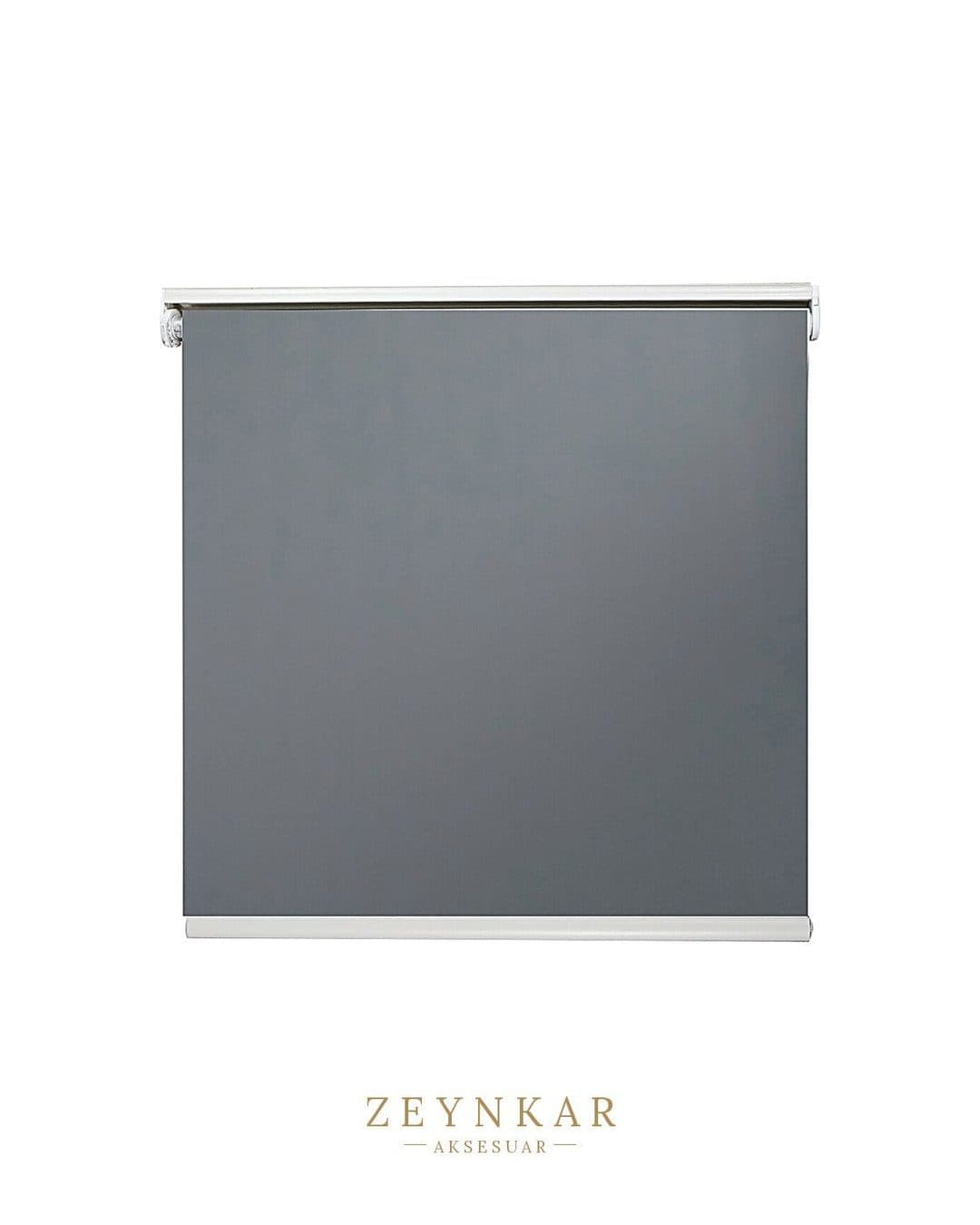 Linadora Kumaş Stor Pastel Gri 60x200 cm - 60x200 cm
