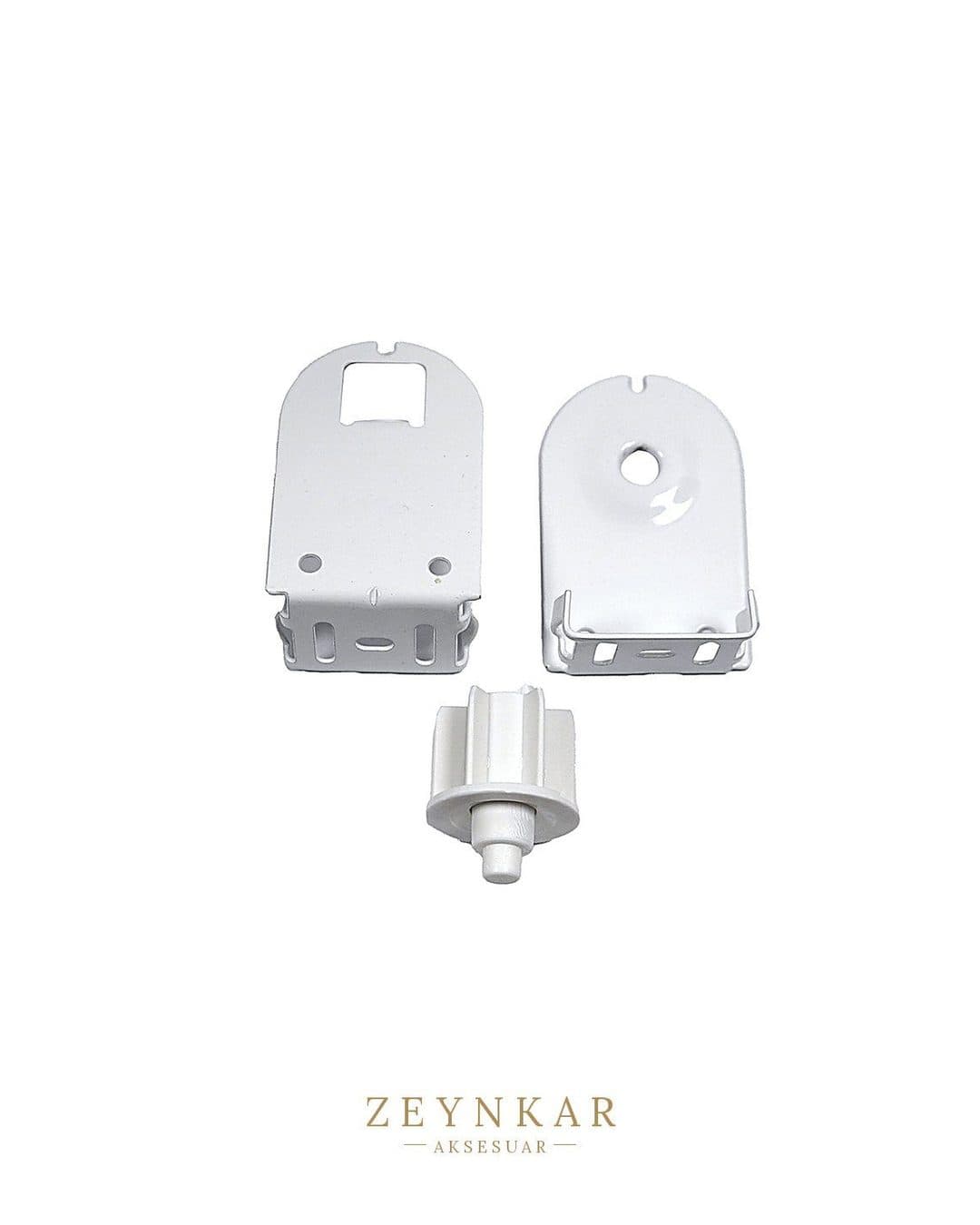 Elegance Metal Zebra Ayak Takımı Beyaz