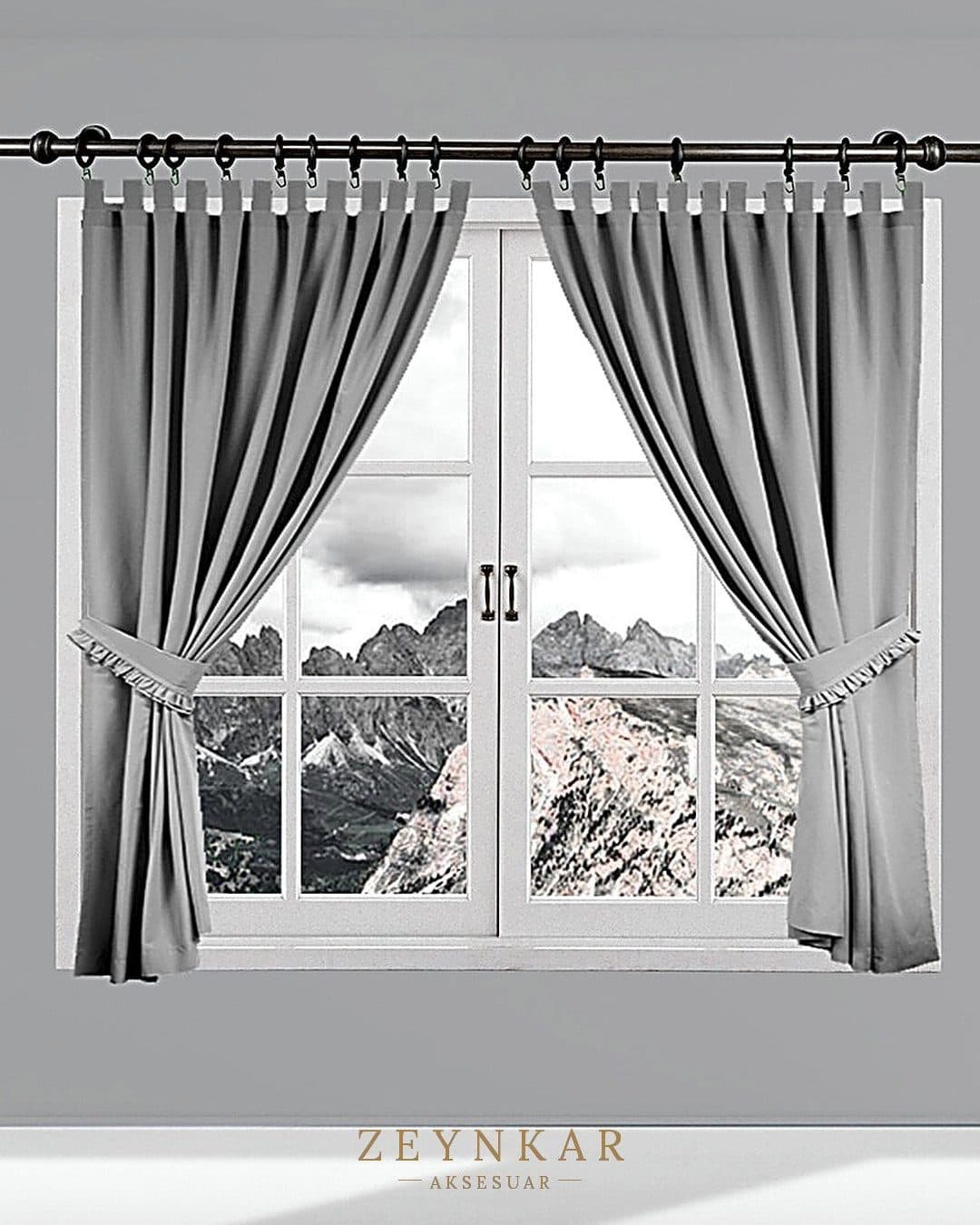 Linadora Rustik Trend 28 mm 250 cm Siyah - 28 mm