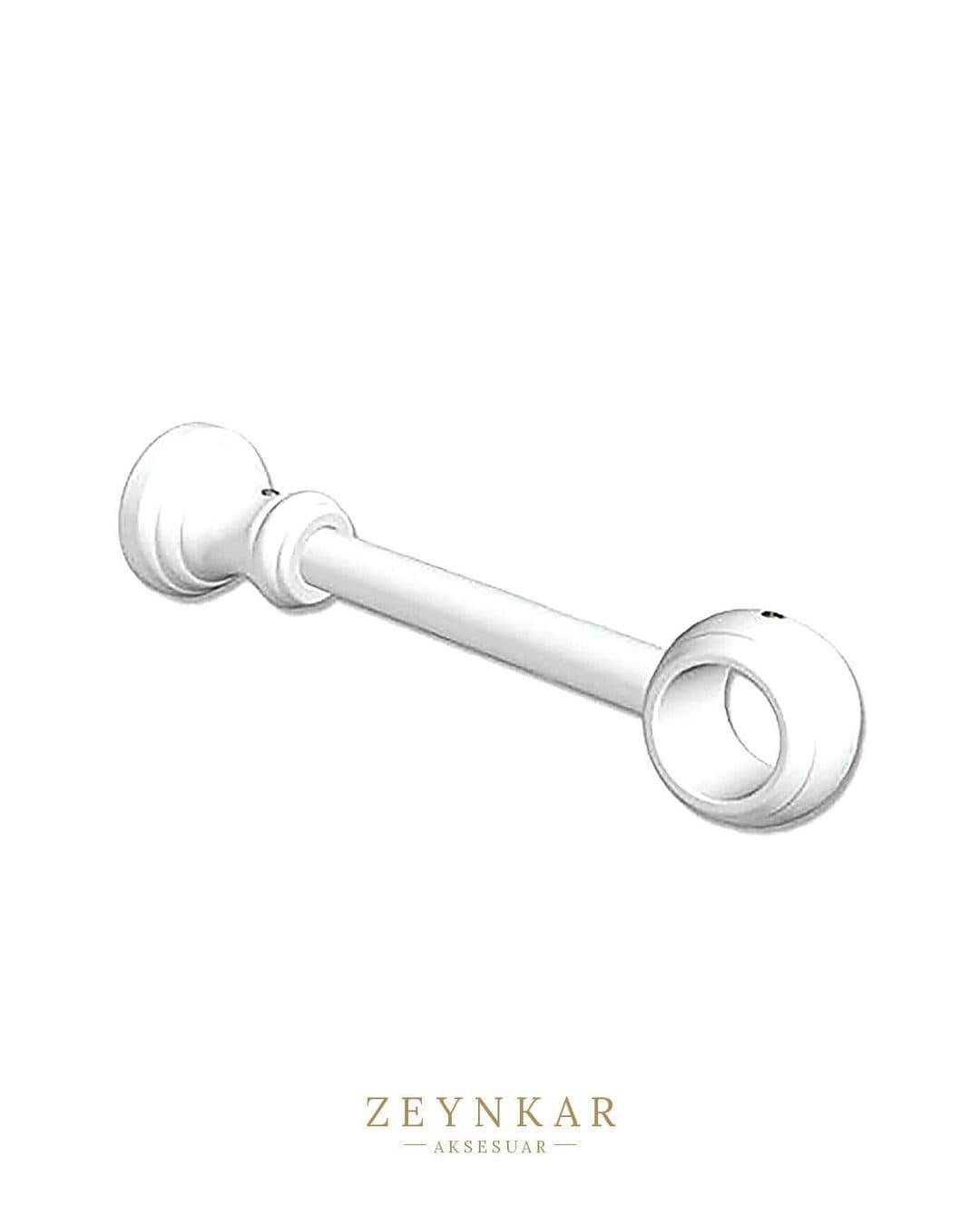 Linadora Ahşap Taşıyıcı Beyaz 28 mm - 28 mm