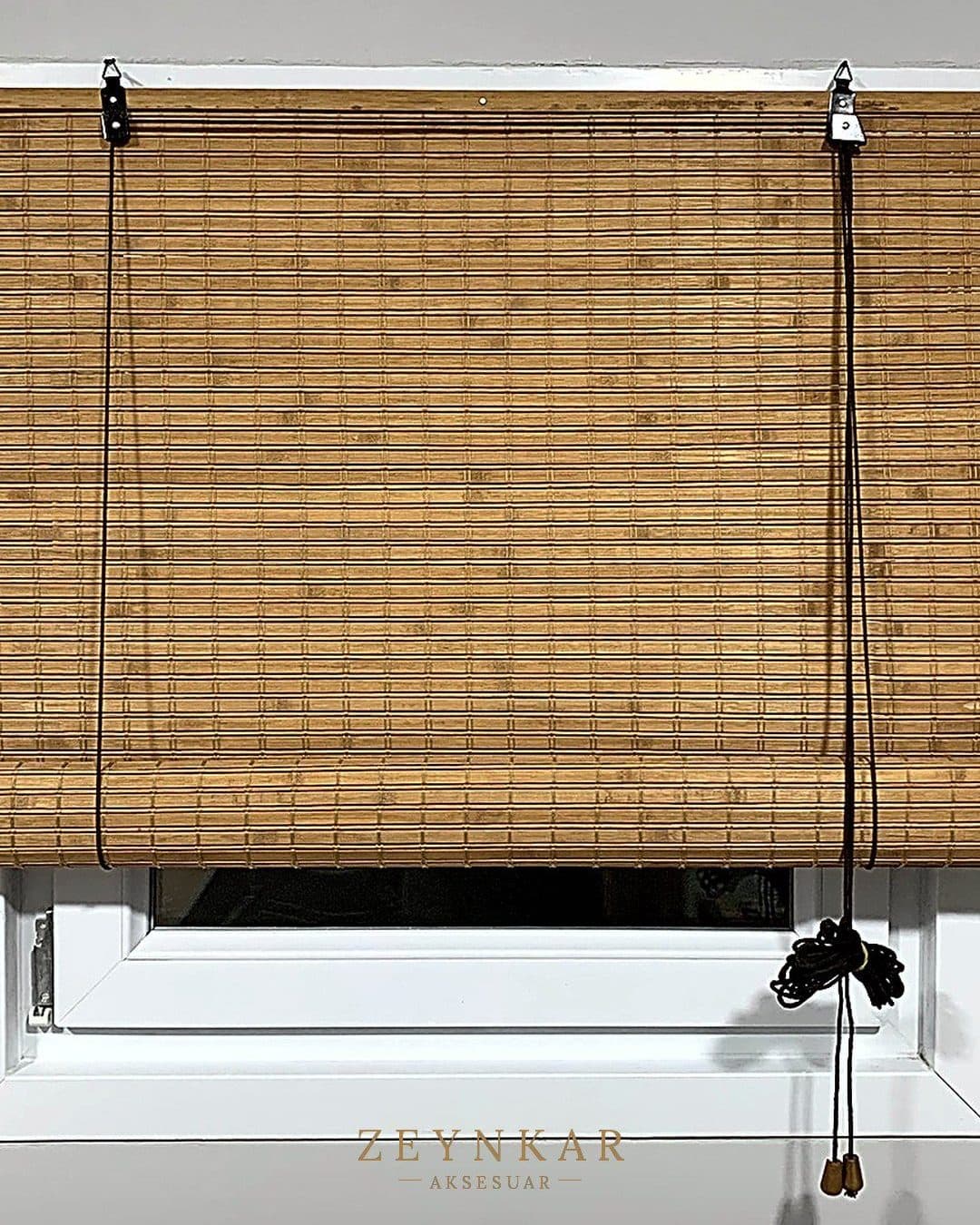 Linadora İda 60x180 cm Bambu Stor Naturel - 60x180 cm