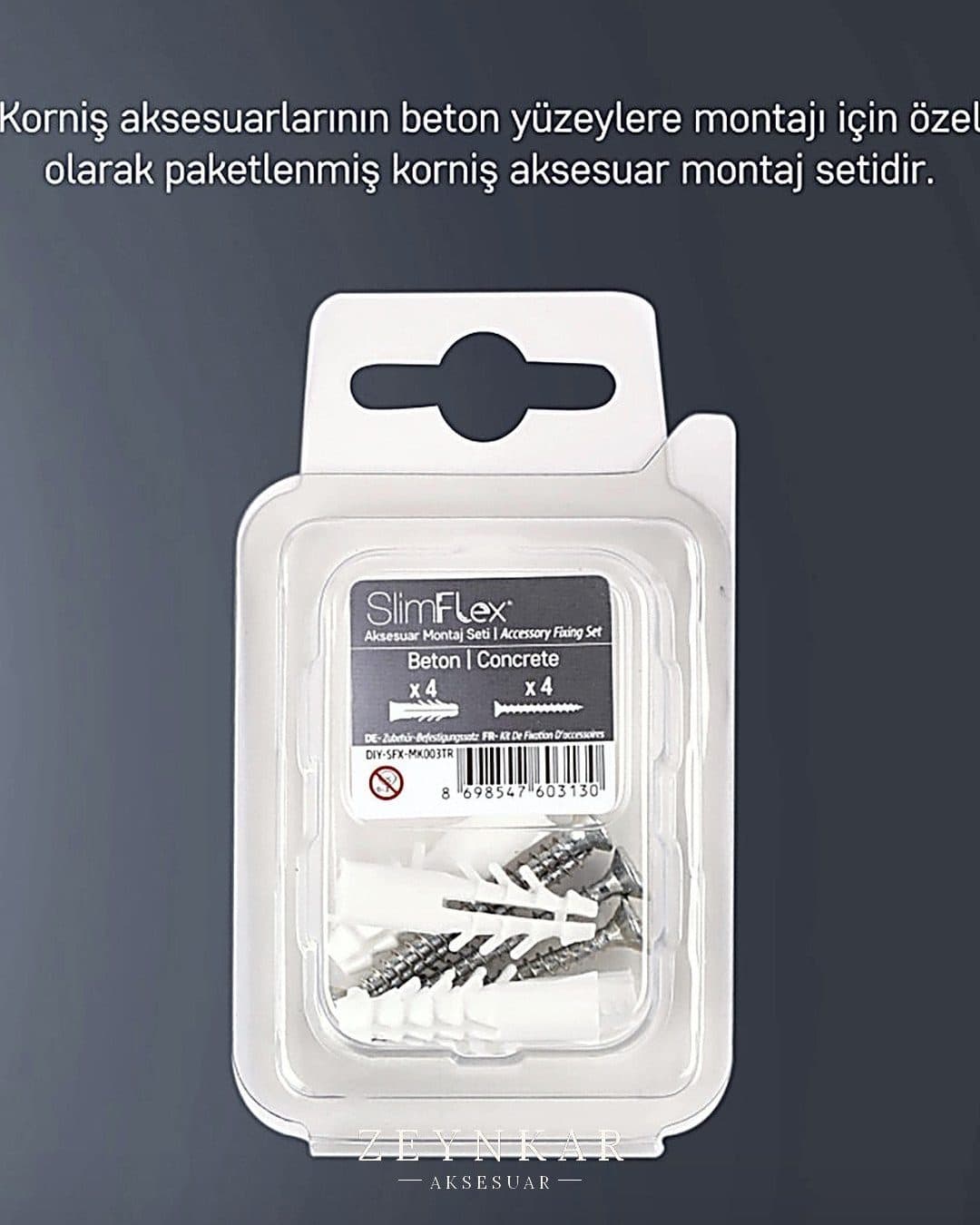 Slimflex Aksesuar Montaj Seti