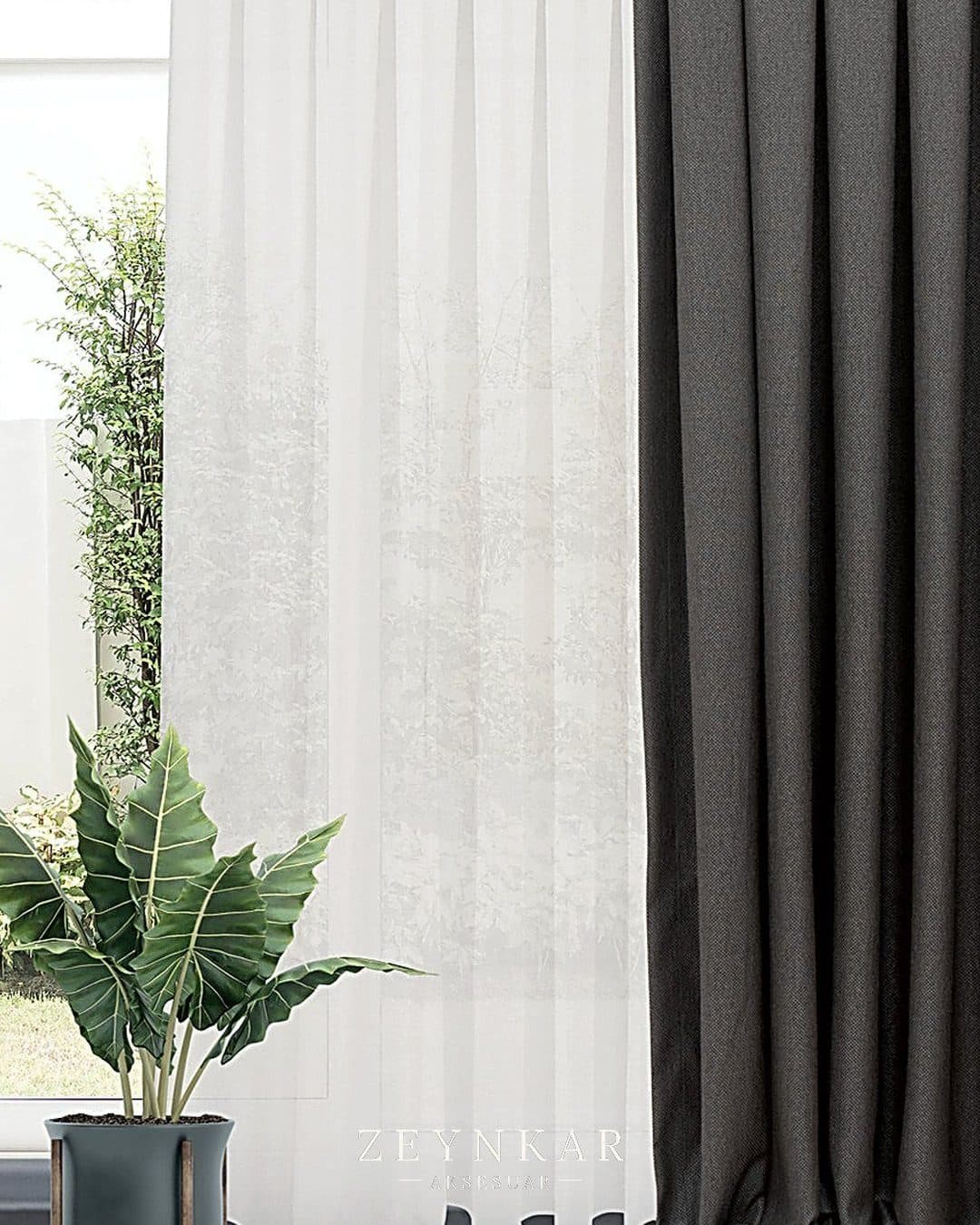 Elegance Linen Keten Tül