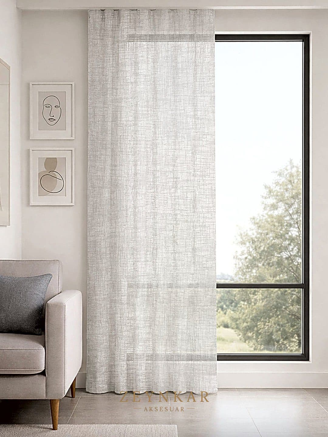 Premier Home Capella Tül Ekru - 300x270 cm