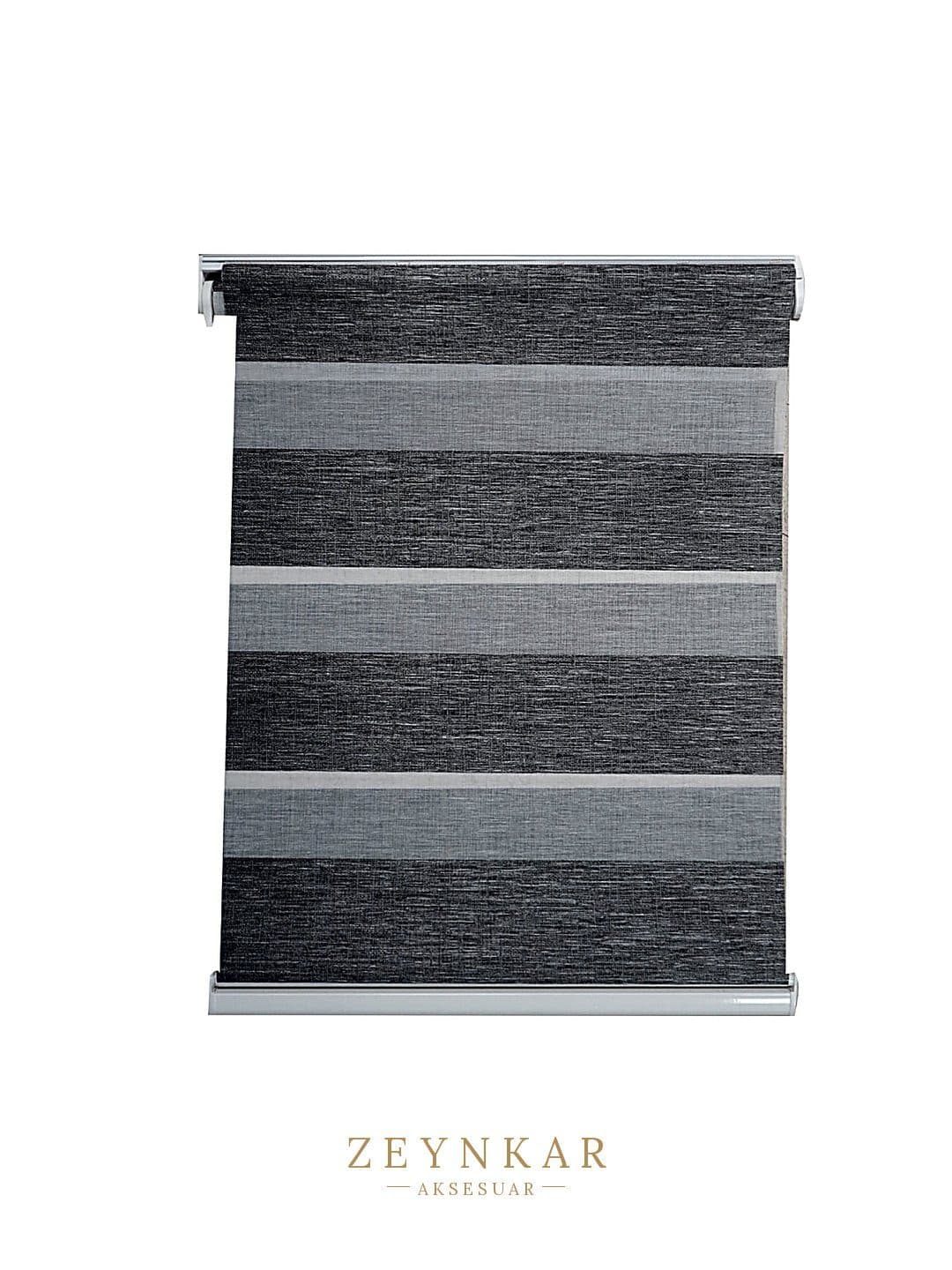 Linadora Zebra Stor Jakar Antrasit 70x200 cm - 70x200 cm