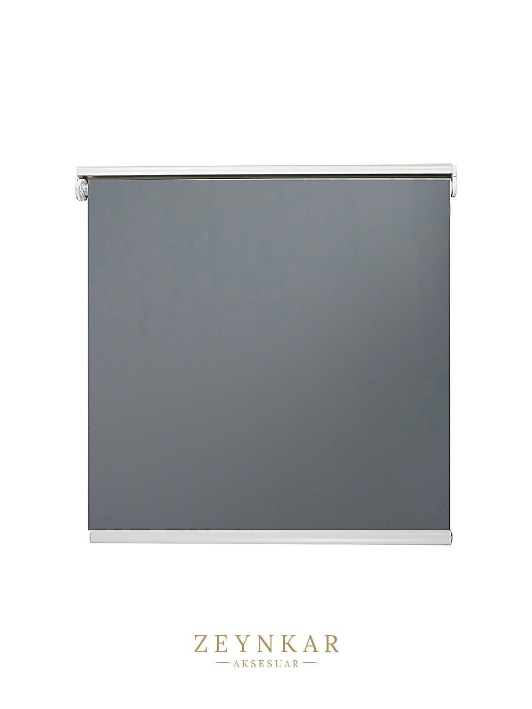 Linadora Kumaş Stor Pastel Gri 60x200 cm - 60x200 cm