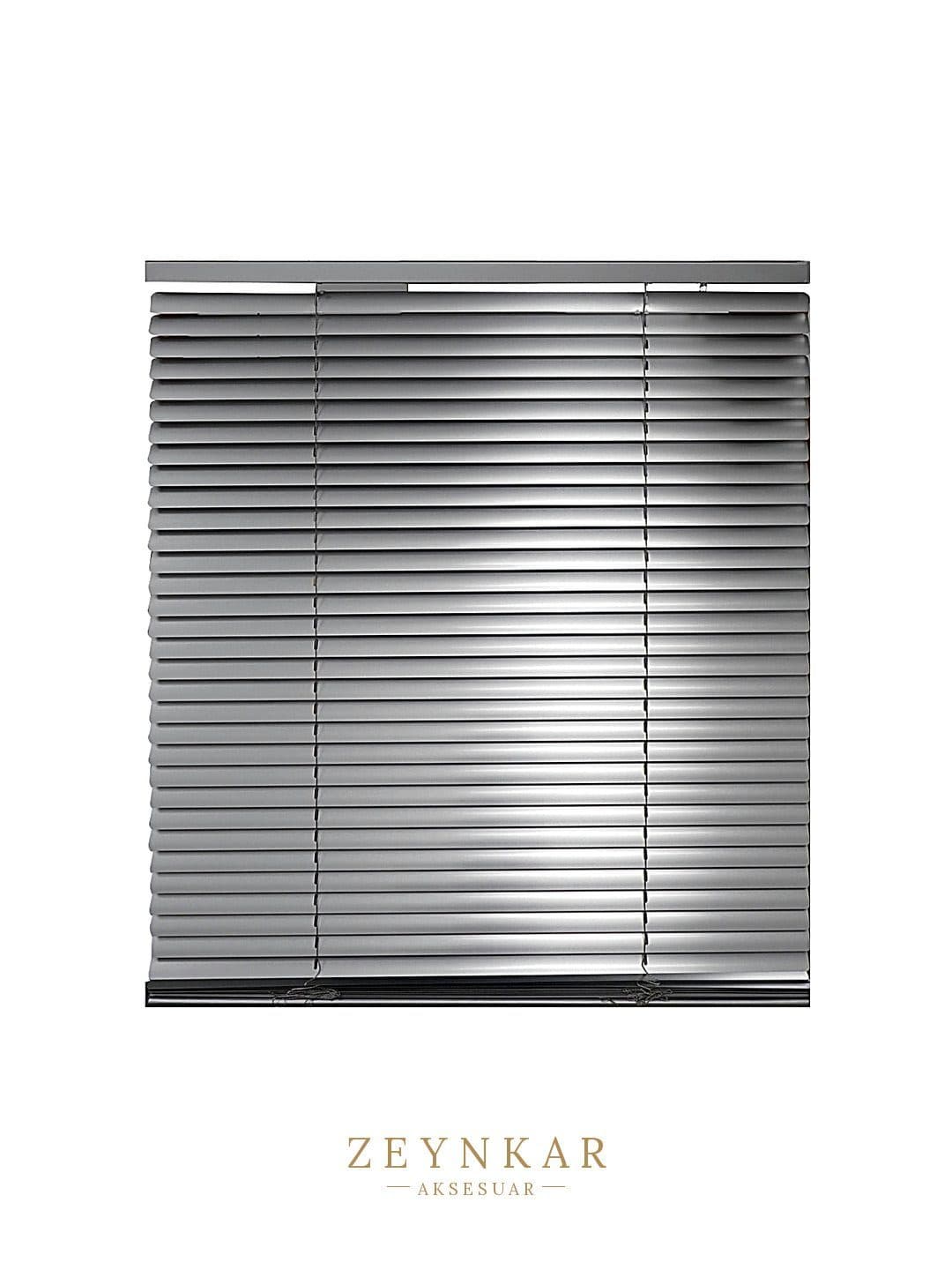 Linadora Alüminyum Jaluzi 25 mm 80x160 cm Gümüş - 80x160 cm