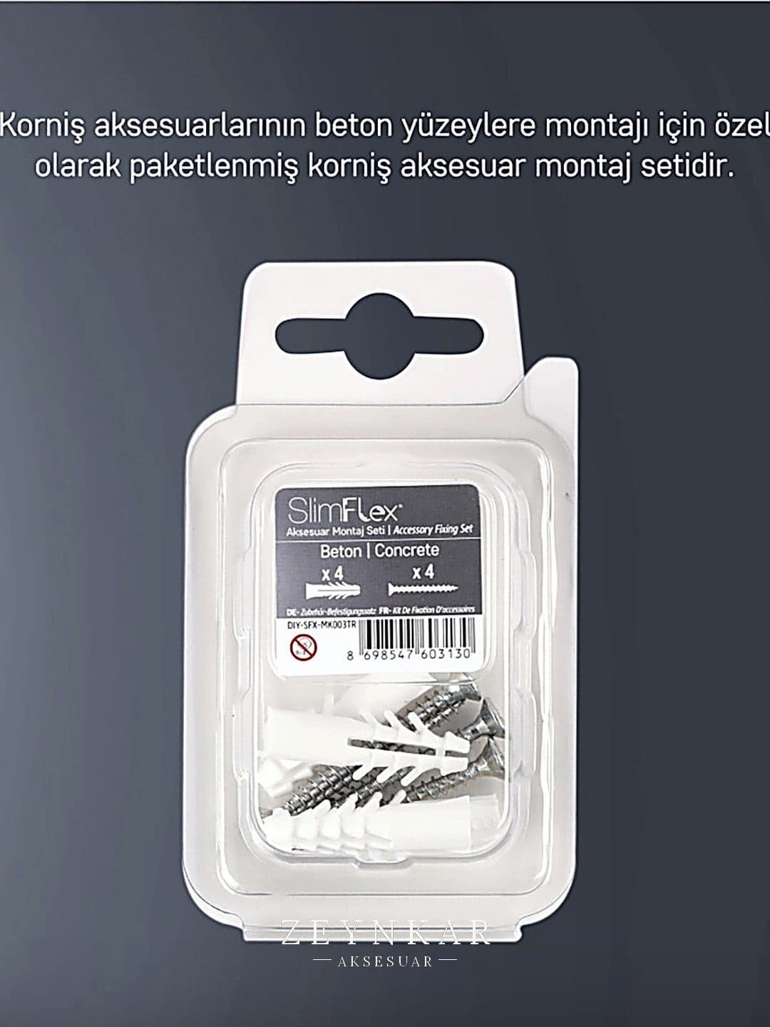 Slimflex Aksesuar Montaj Seti