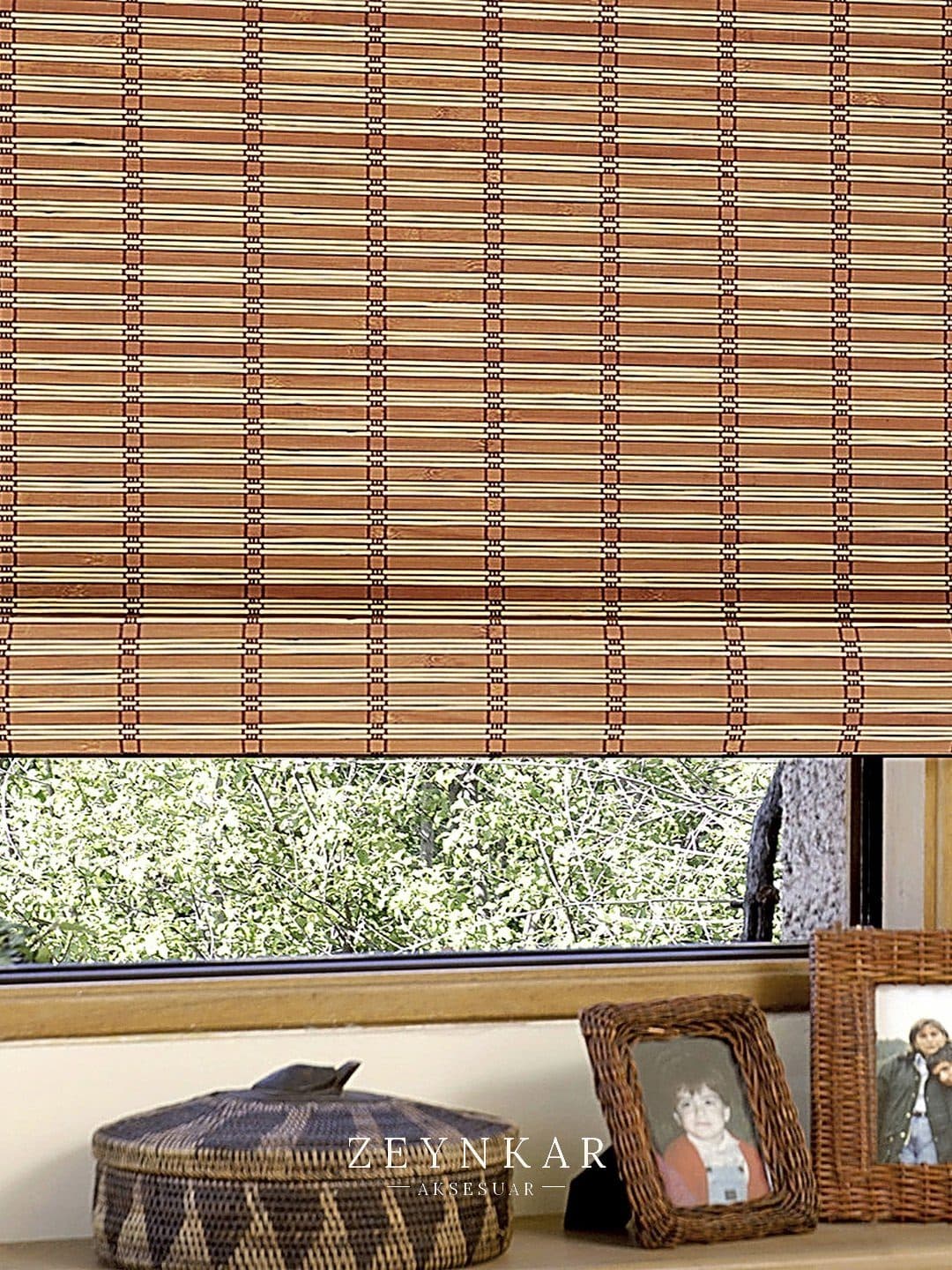 Linadora Avanos Bambu Stor Bej Krem 100x160 cm - 100x160 cm