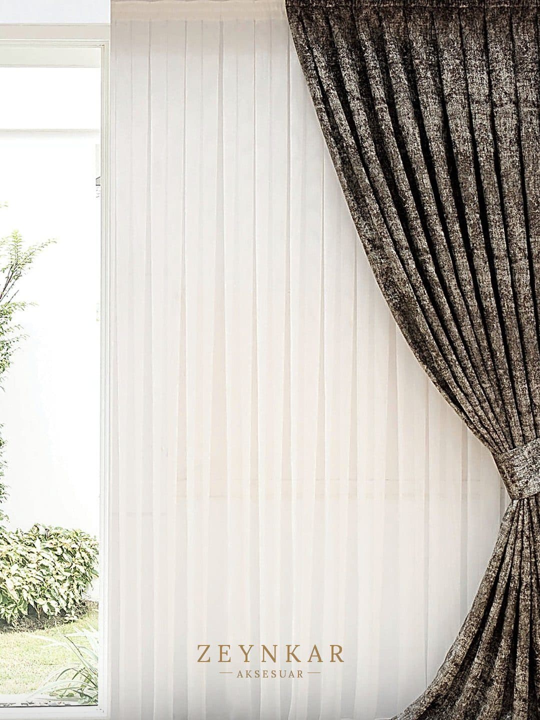 Elegance Zırh Düz Tül En 290 cm - 290 cm