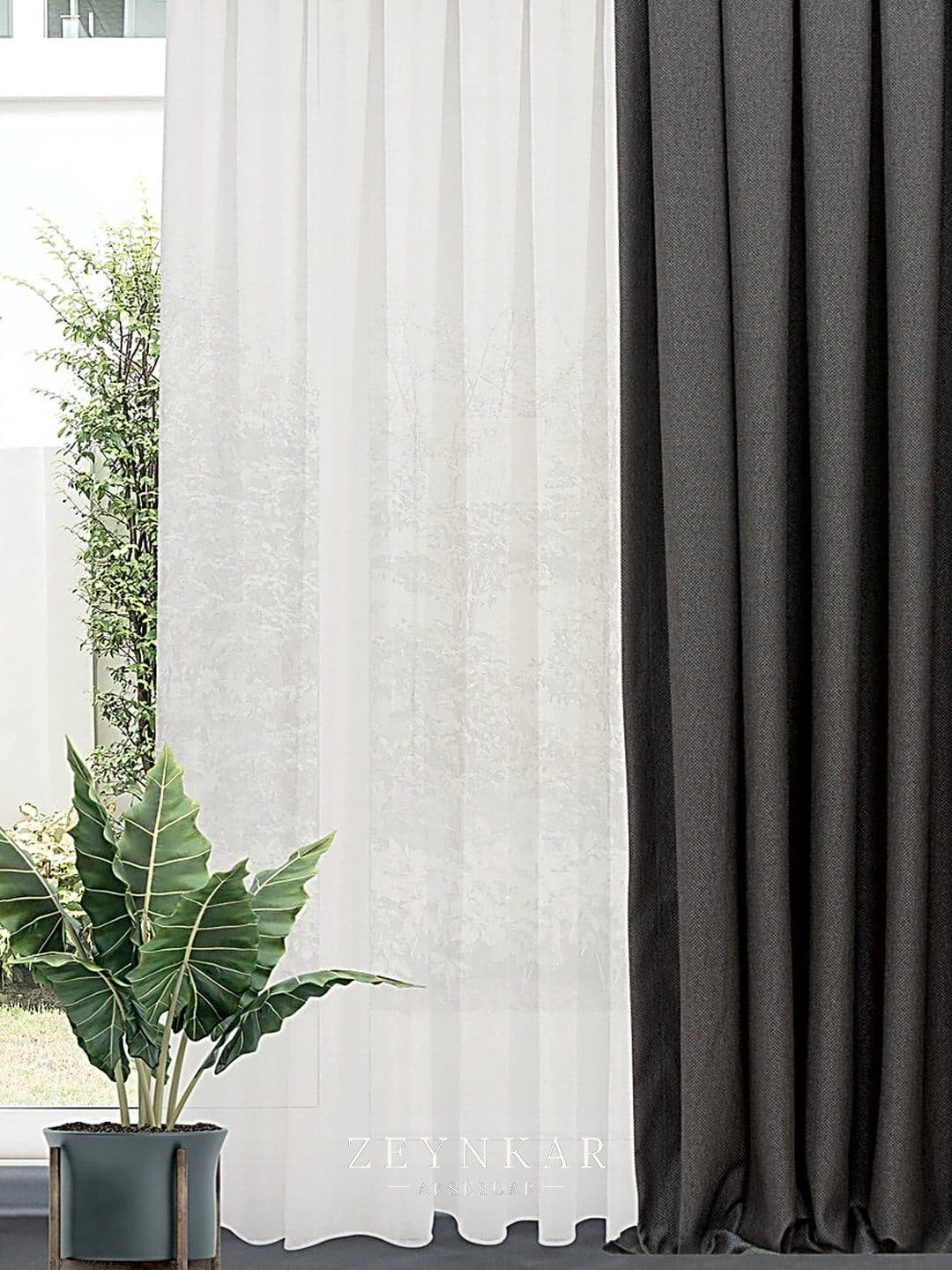 Elegance Linen Keten Tül